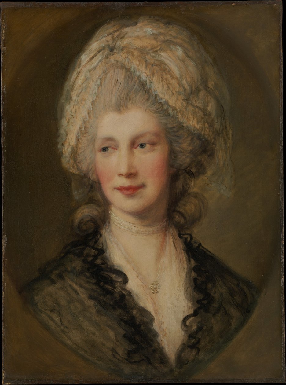 Koningin Charlotte door Thomas Gainsborough