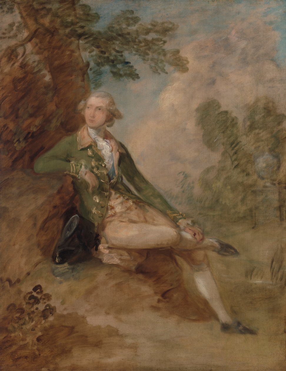 Edward Augustus, Hertog van Kent door Thomas Gainsborough RA