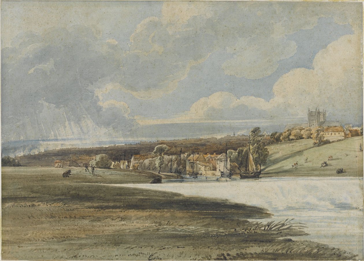 Exeter vanaf Trew