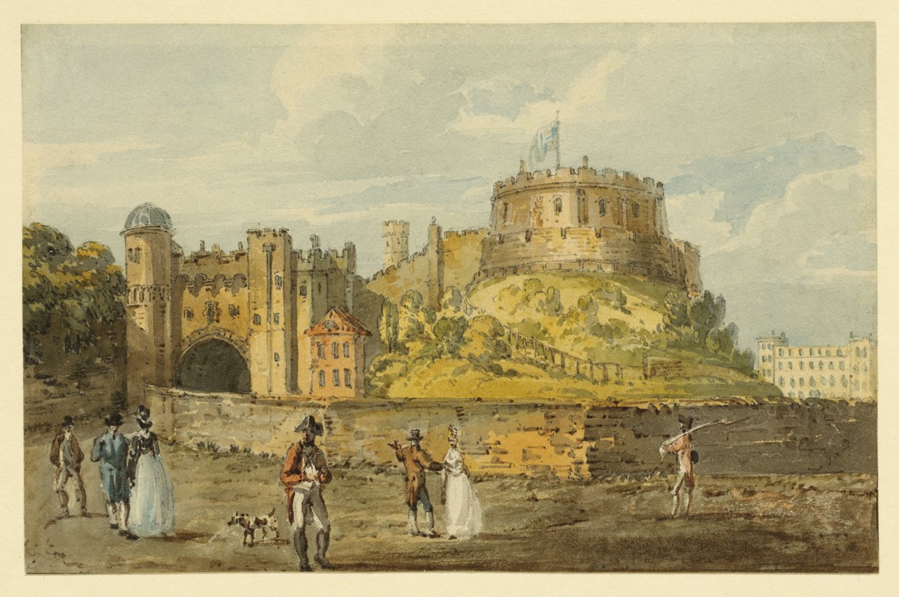 Windsor Castle door Thomas Girtin