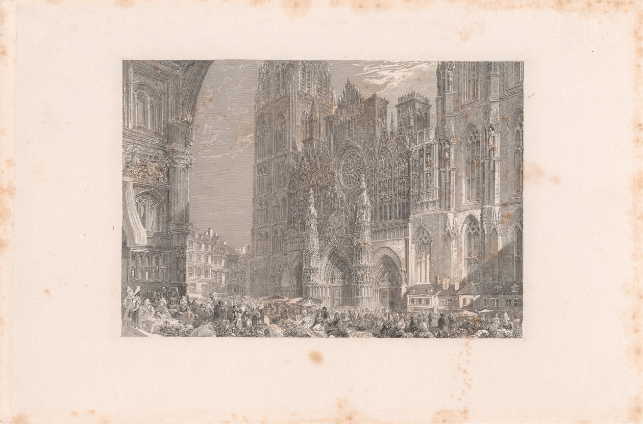 Kathedraal van Rouen door Thomas Higham