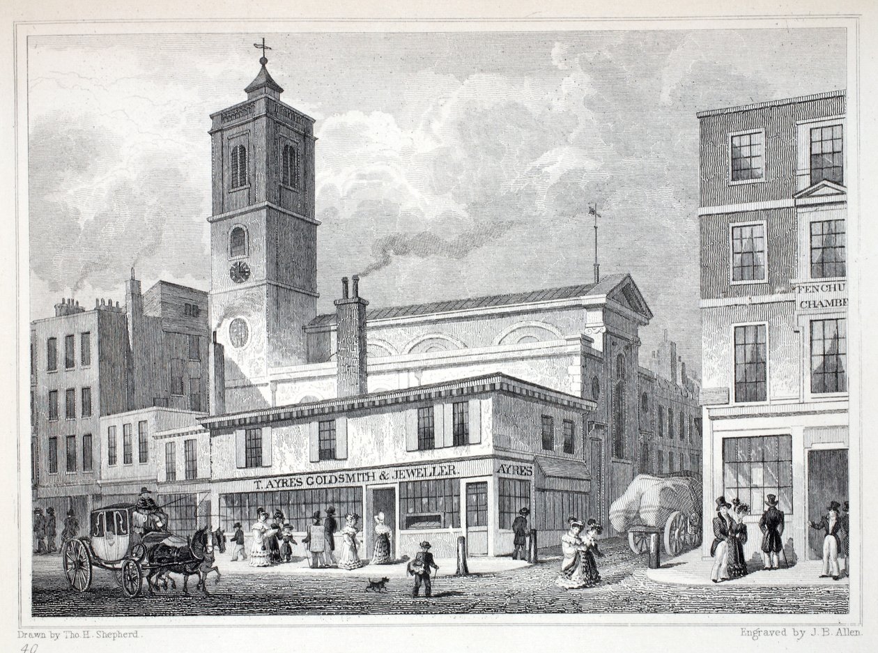 Kerk van St Dionis, Backchurch, uit 