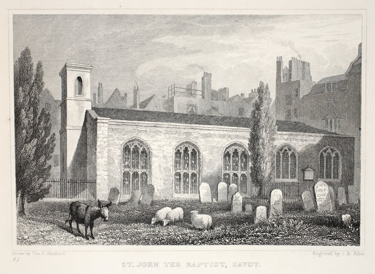 Kerk van St. Johannes de Doper, Savoye, uit 