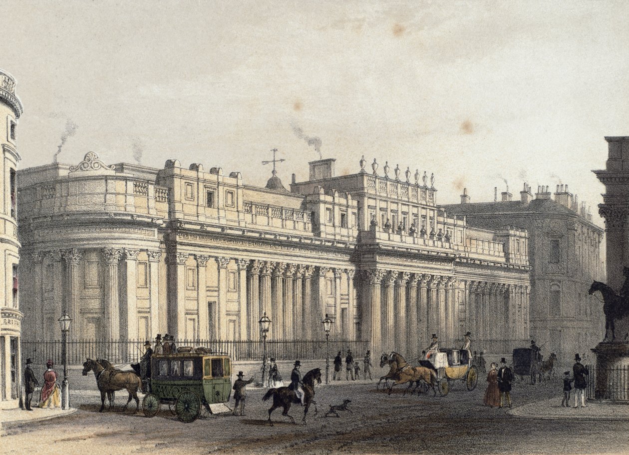 De Bank of England door Thomas Hosmer Shepherd