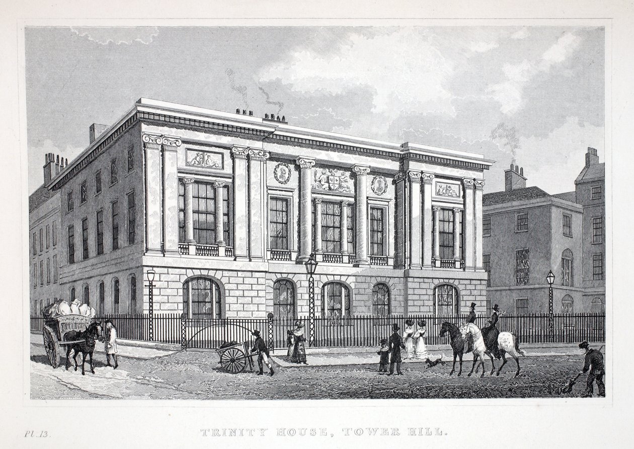 Trinity House, Tower Hill, uit 