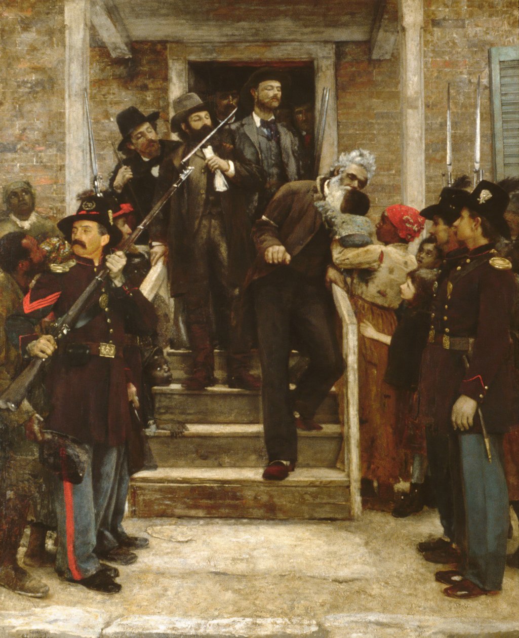 De Laatste Momenten van John Brown, 1882-84 door Thomas Hovenden