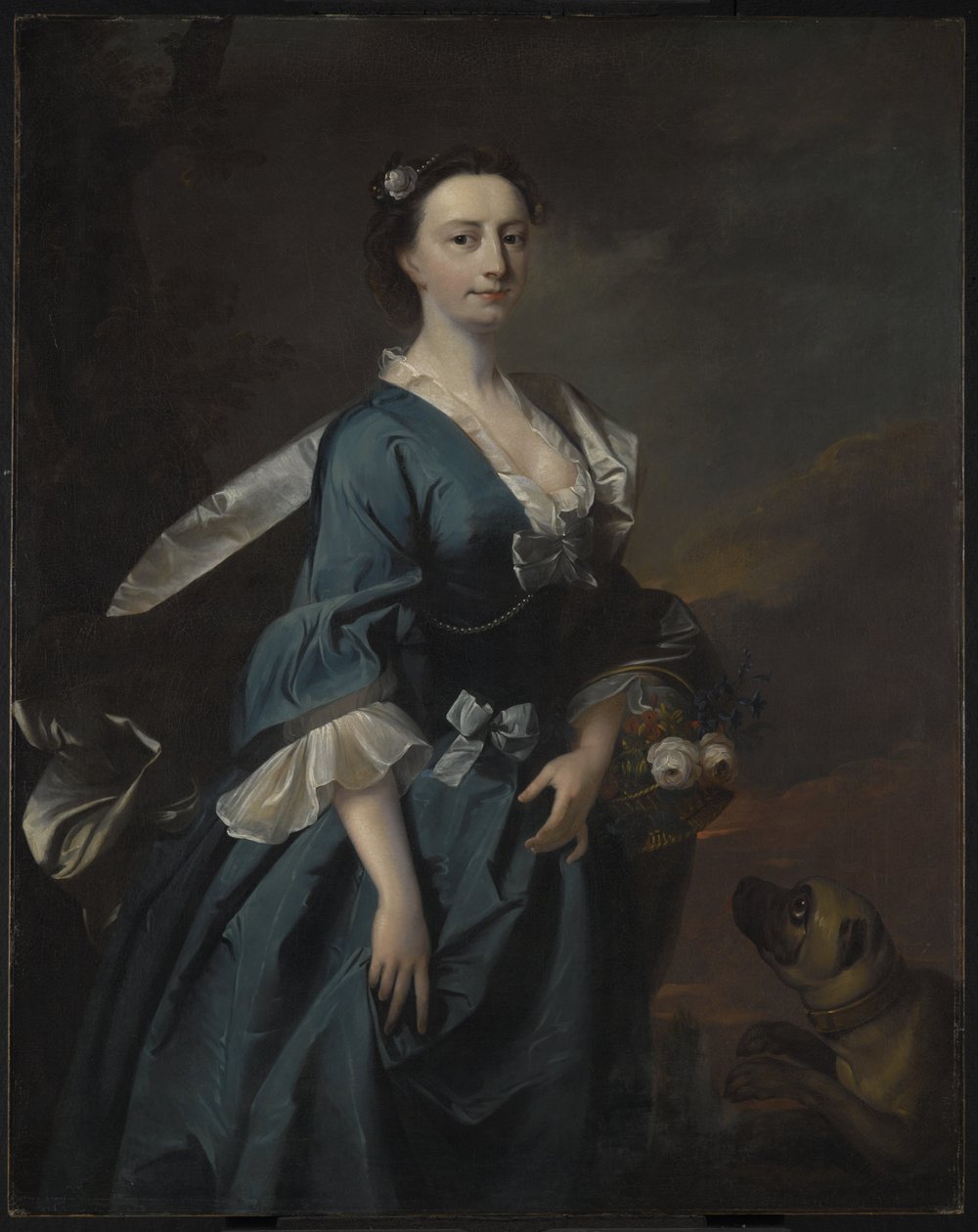 Mevrouw John Wendt door Thomas Hudson