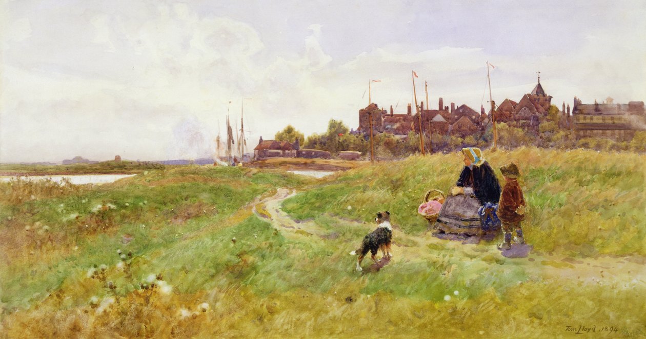 Hastings, 1894 door Thomas James Lloyd