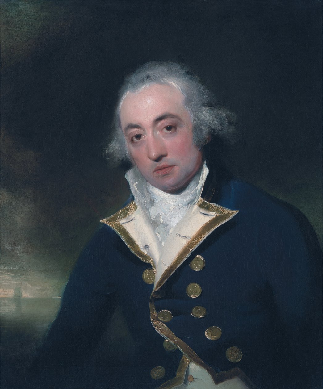 Admiraal John Markham door Thomas Lawrence