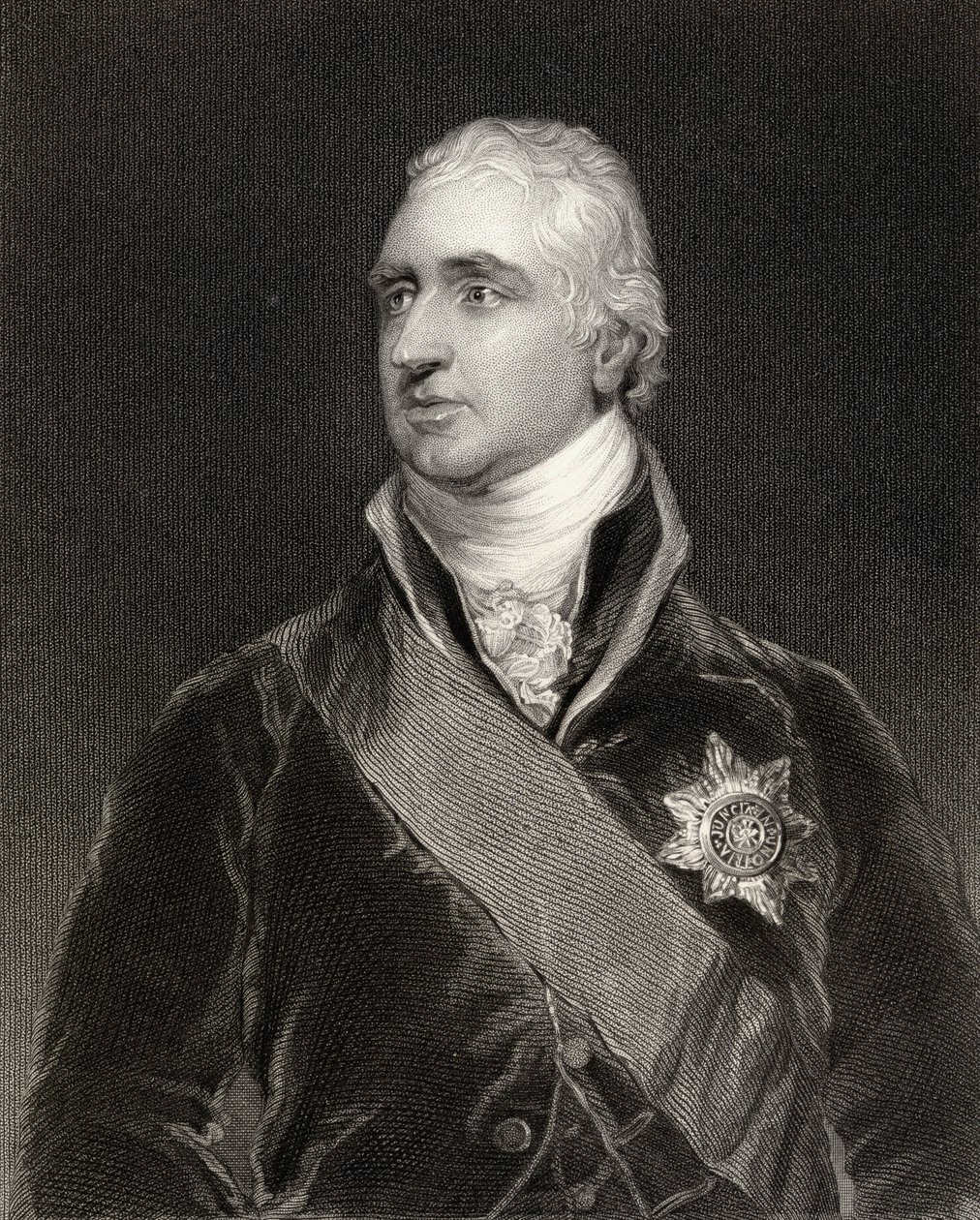 Charles Whitworth, 1e graaf Whitworth, gegraveerd door Henry Robinson (fl.1827-72), uit 