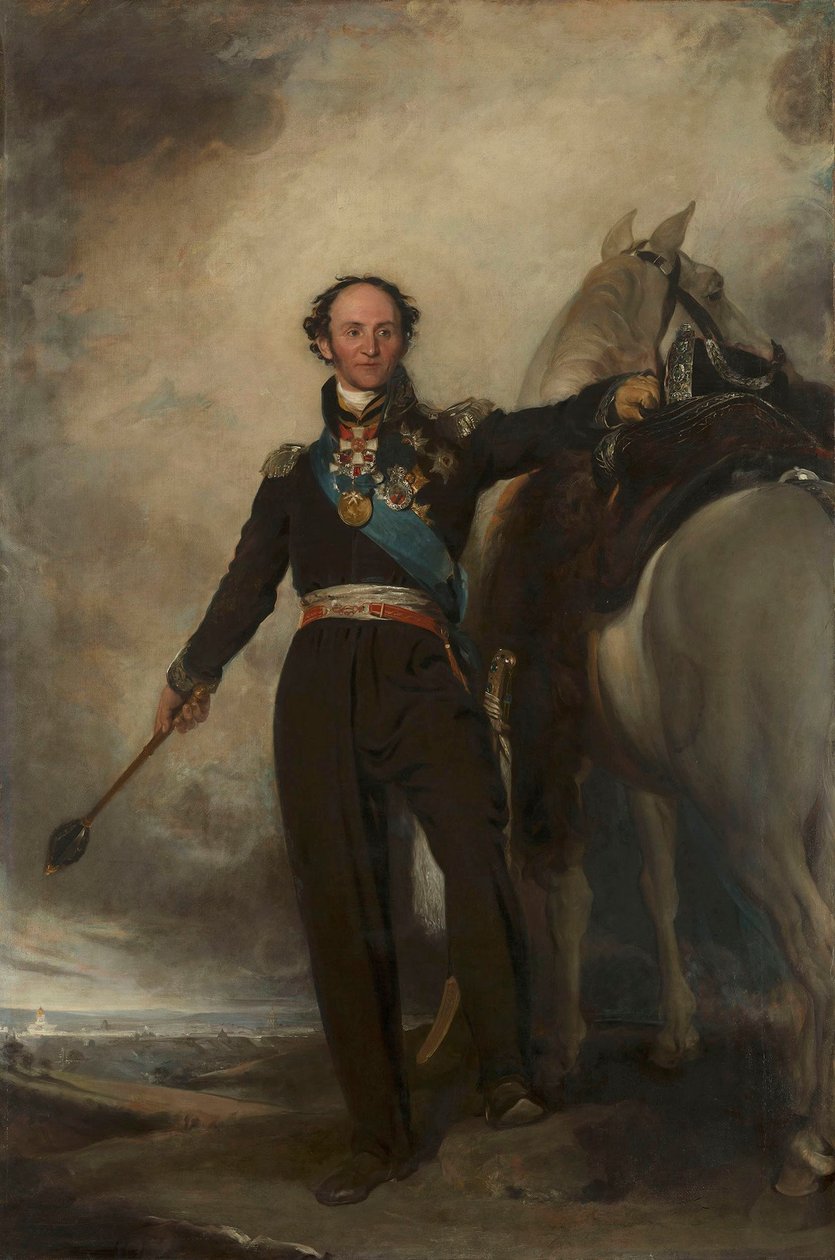 Matvei Ivanovitsj, graaf Platov (1757-1818) door Thomas Lawrence
