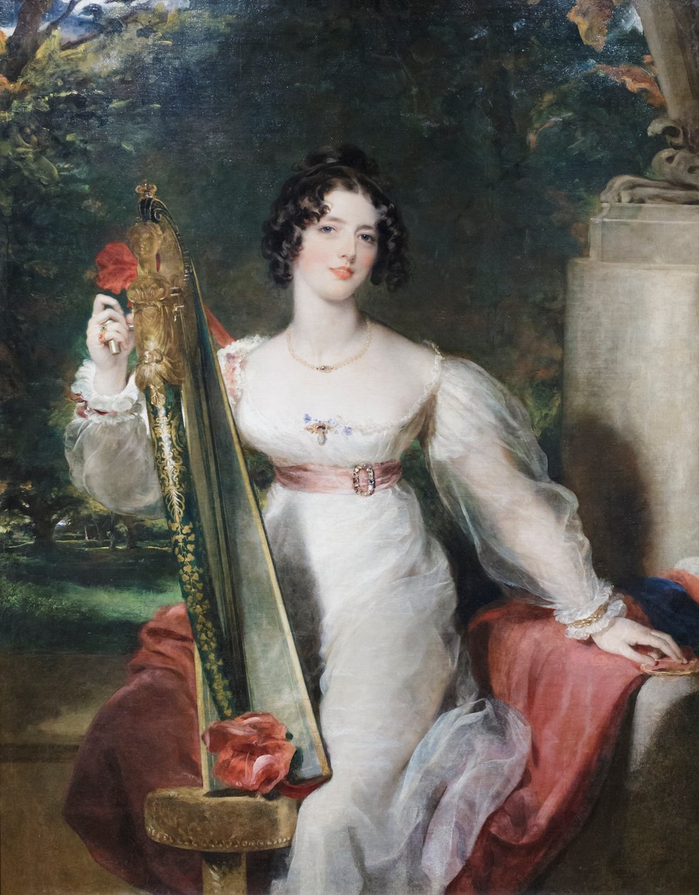 Portret van Lady Elizabeth Conyngham (1769-1861) door Thomas Lawrence