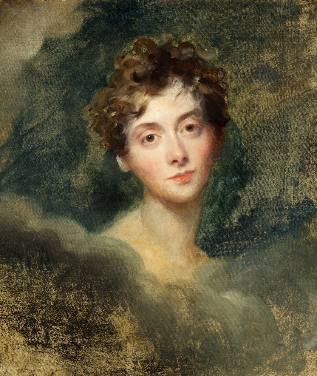 Portret van Lady Caroline Lamb (1785-1828) c.1827 door Thomas Lawrence