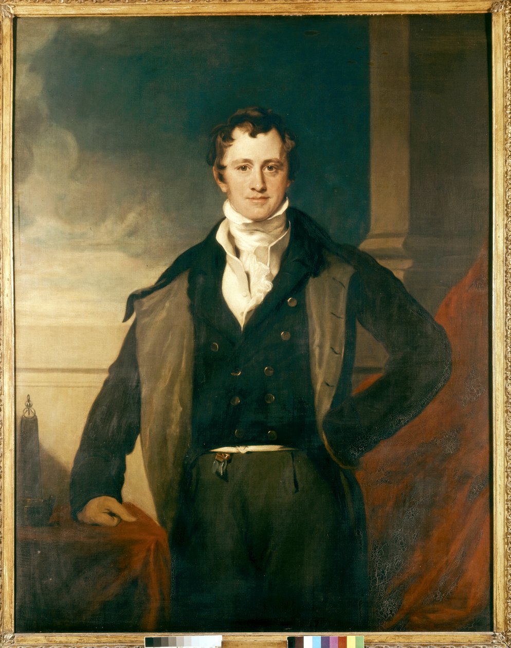 Portret van Sir Humphry Davy (olieverf op doek) door Thomas Lawrence