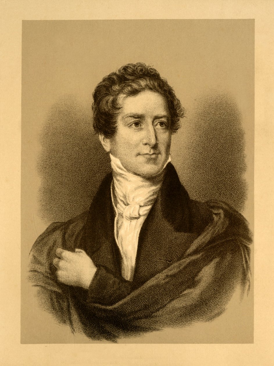 Sir Robert Peel, Bart. Premier 1834-1835 en 1841-1846, ca. 1820, ca. 1880 door Thomas Lawrence
