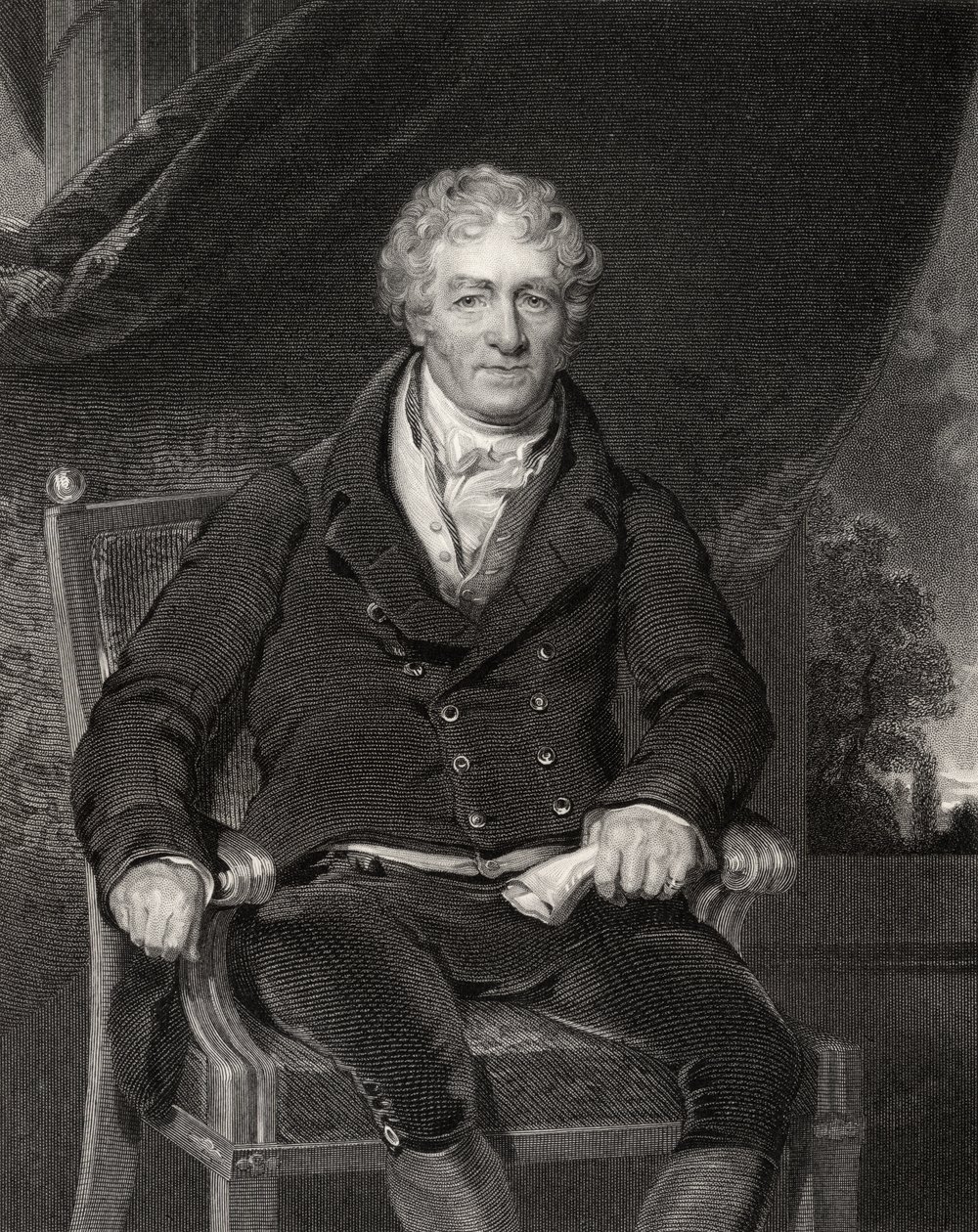 Sir Robert Peel, gegraveerd door H. Robinson, uit 