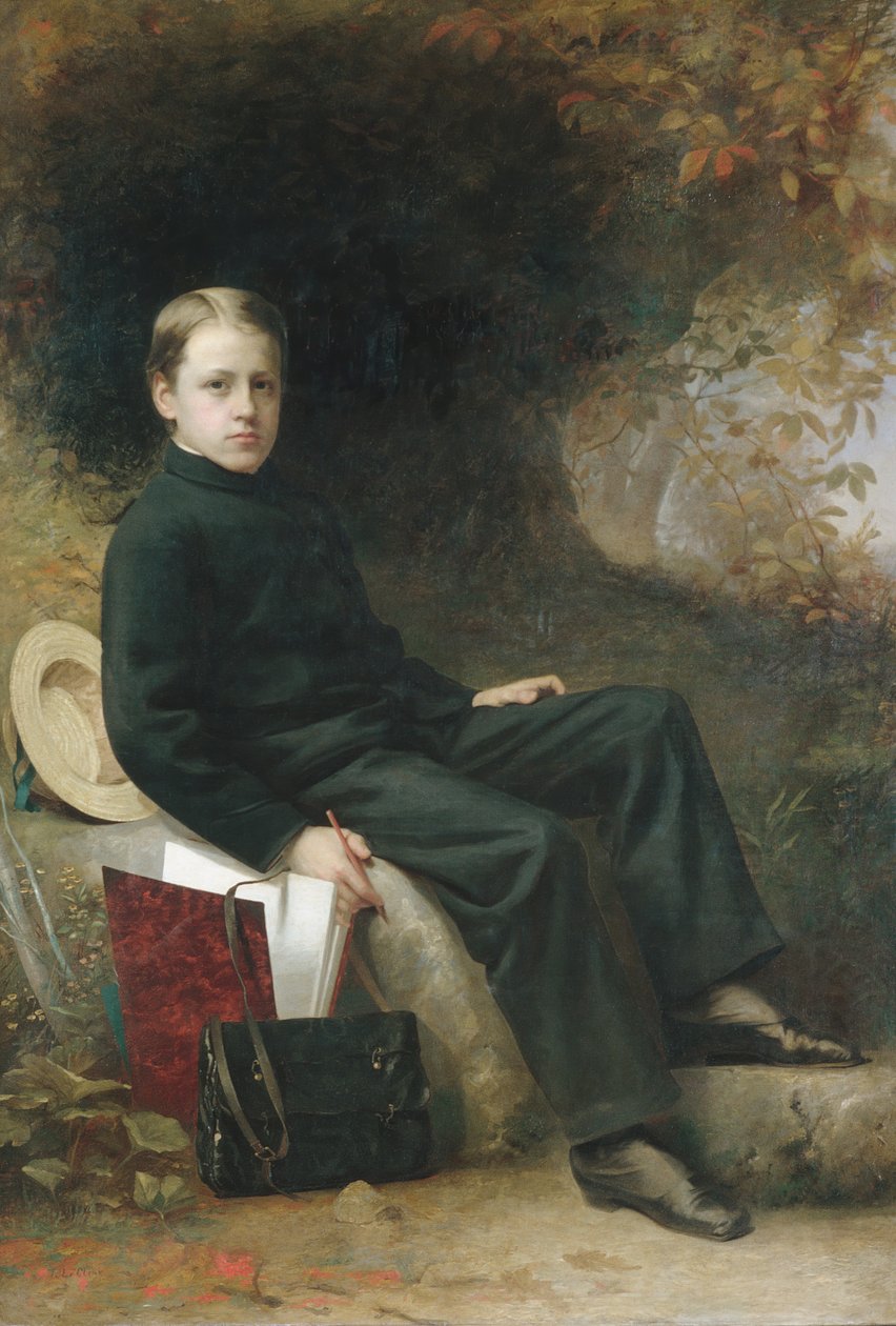 Amory Sibley Carhart, ca. 1860-65 door Thomas Le Clear
