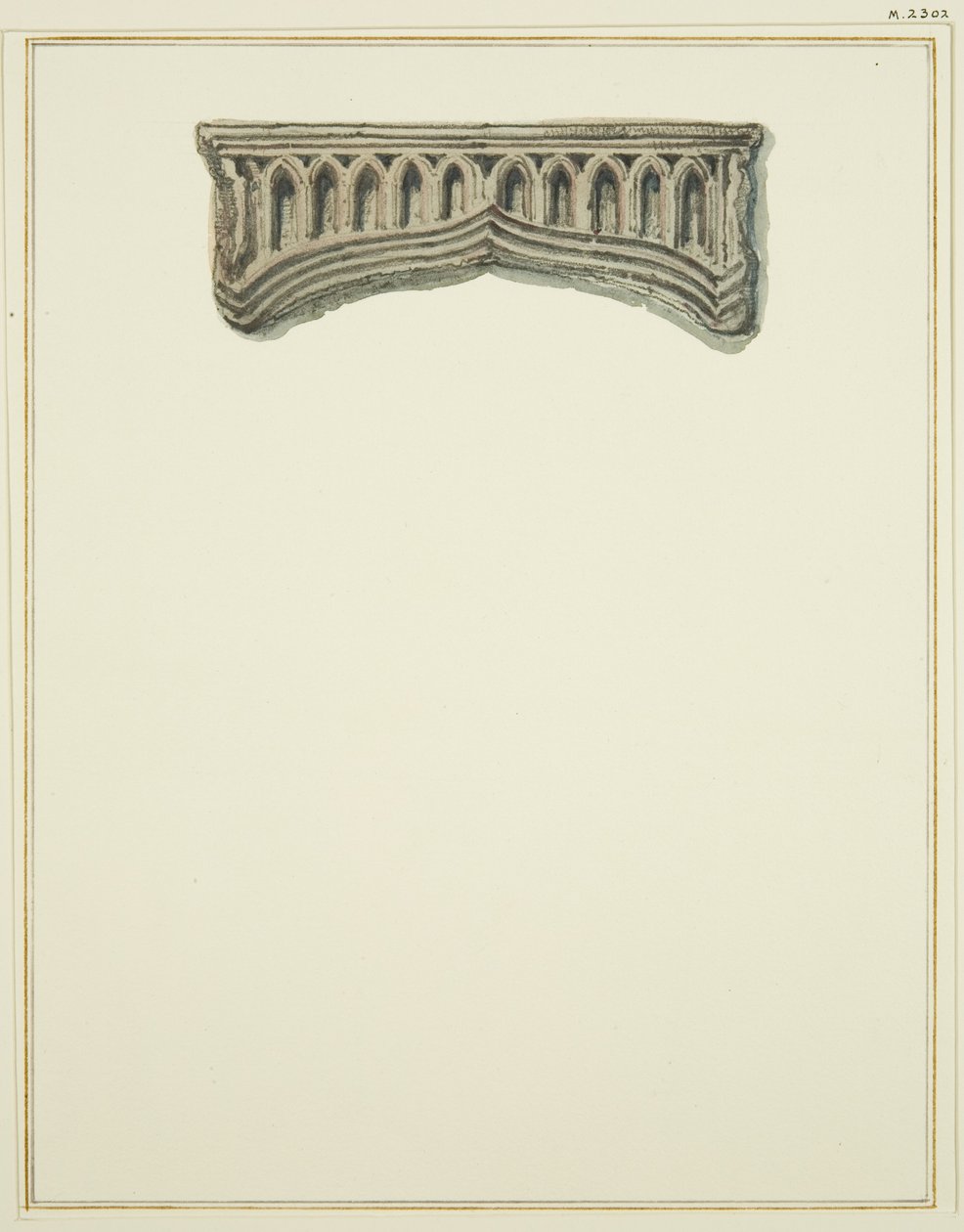 Houtsnijwerk op de trap in het huis naast de doorgang van Baldwin Street door Thomas Leeson the Elder Rowbotham