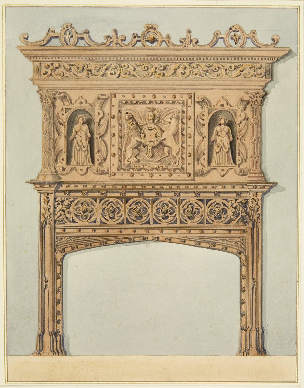 Schouw in de Grote Kamer van de Munt, nu St. Peter