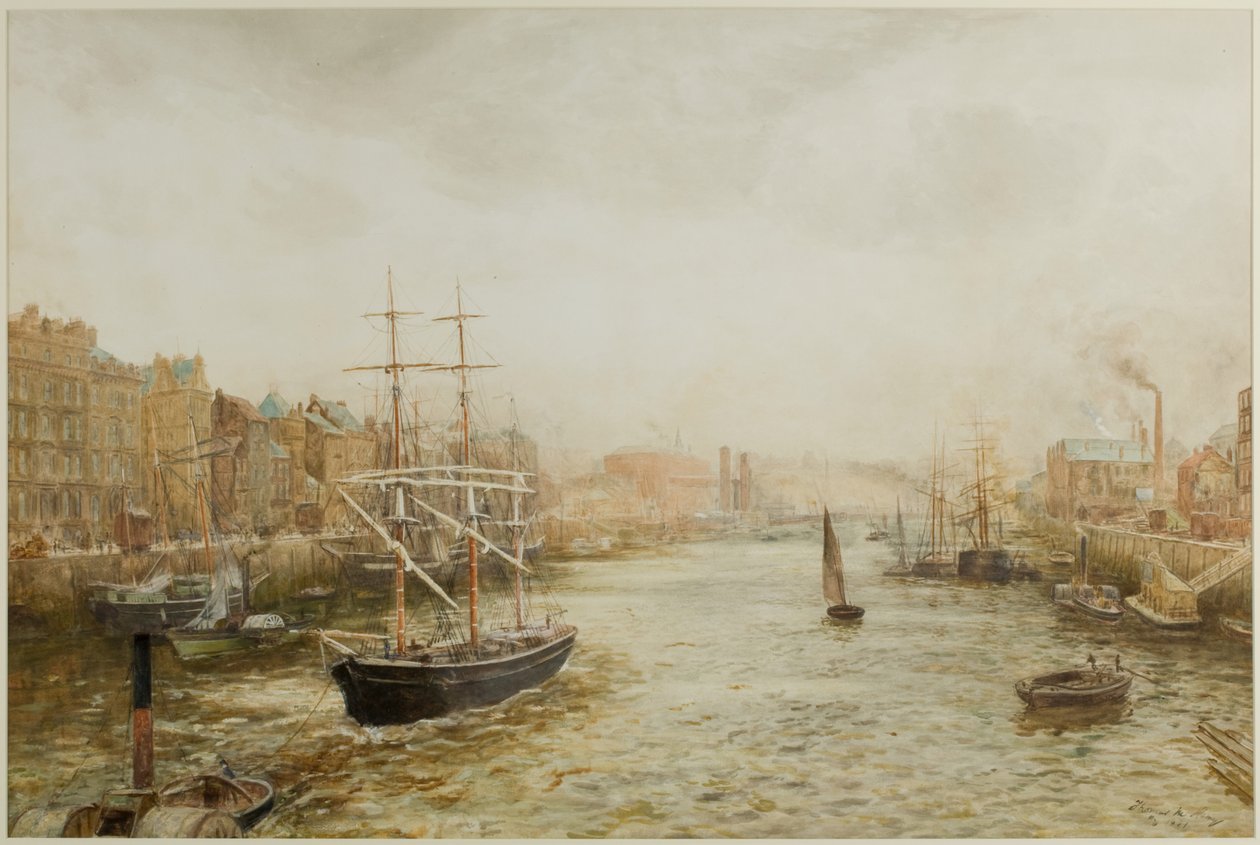 De Kade, Newcastle door Thomas Marie Madawaska Hemy