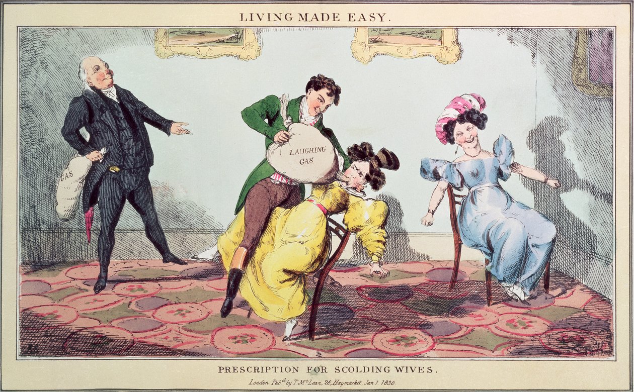 Living Made Easy: Voorschrift voor het uitschelden van echtgenotes, gedrukt door J. Netherclift, pub. 1830 (druk) door Thomas McLean