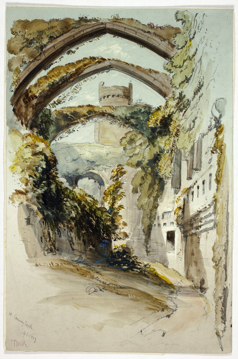Kasteel Conway door Thomas Miles Richardson the younger