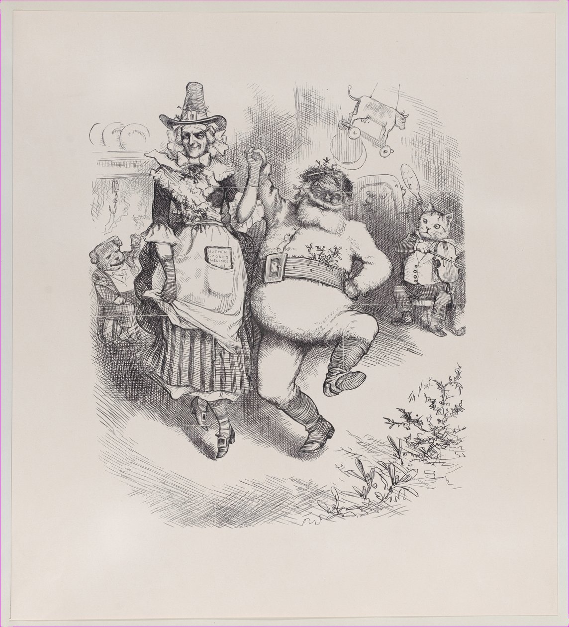 Een vrolijk kerstfeest, 3 januari 1880 door Thomas Nast