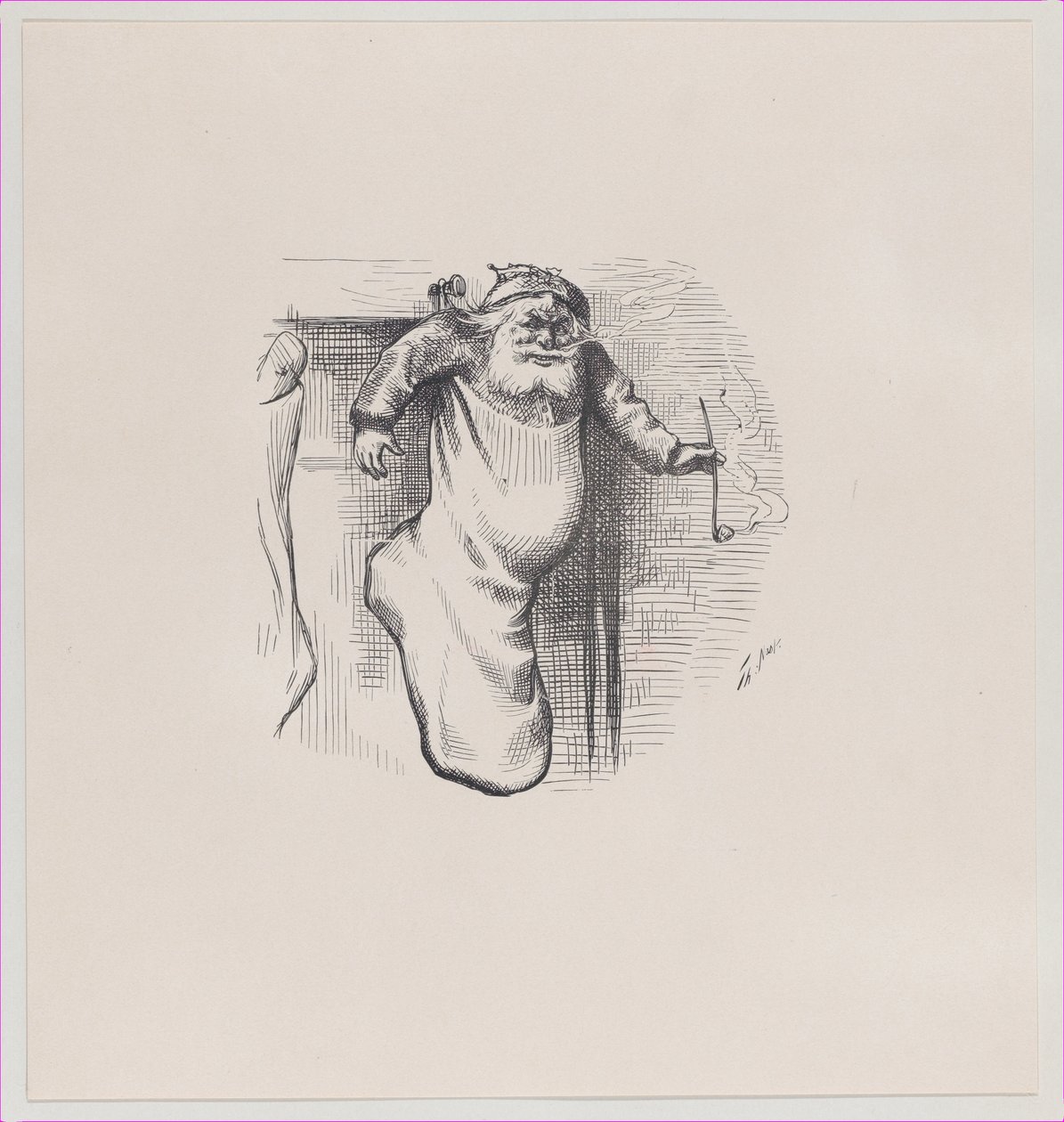 Een Volle Kous door Thomas Nast