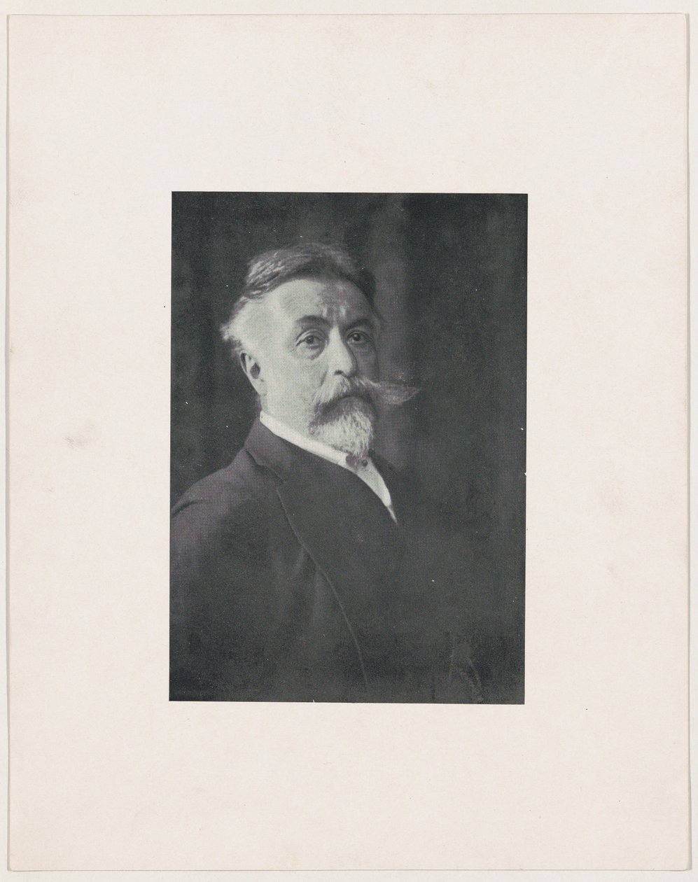 Reproductie van een foto van Thomas Nast door Thomas Nast