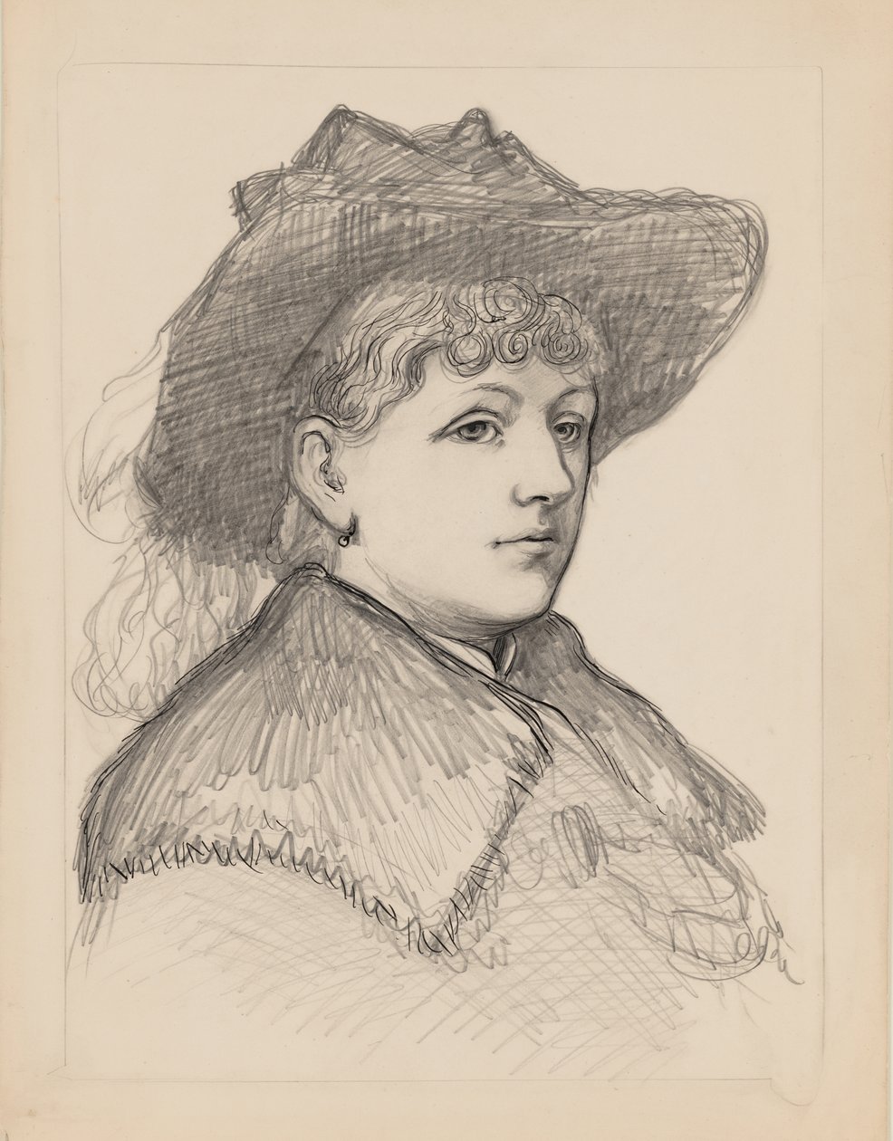 Sarah Edwards Nast door Thomas Nast