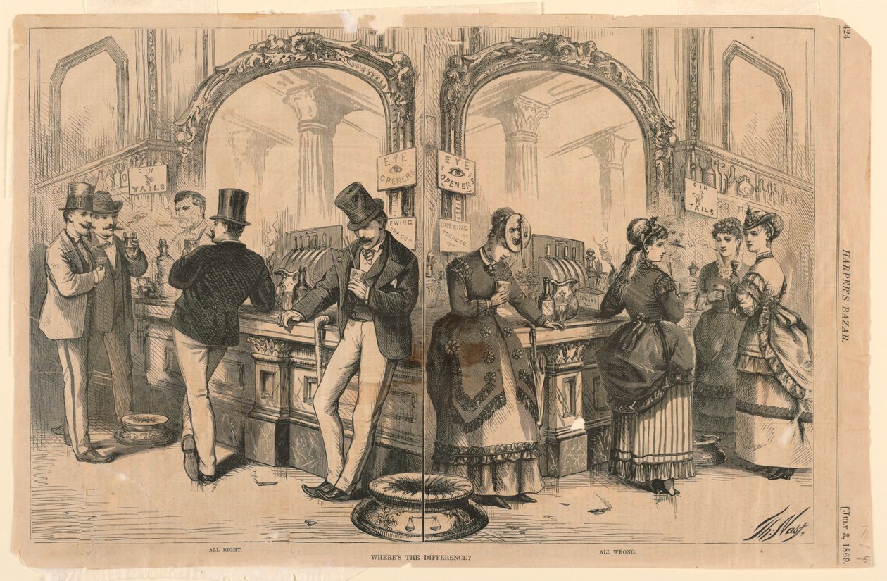 Waar is het verschil door Thomas Nast