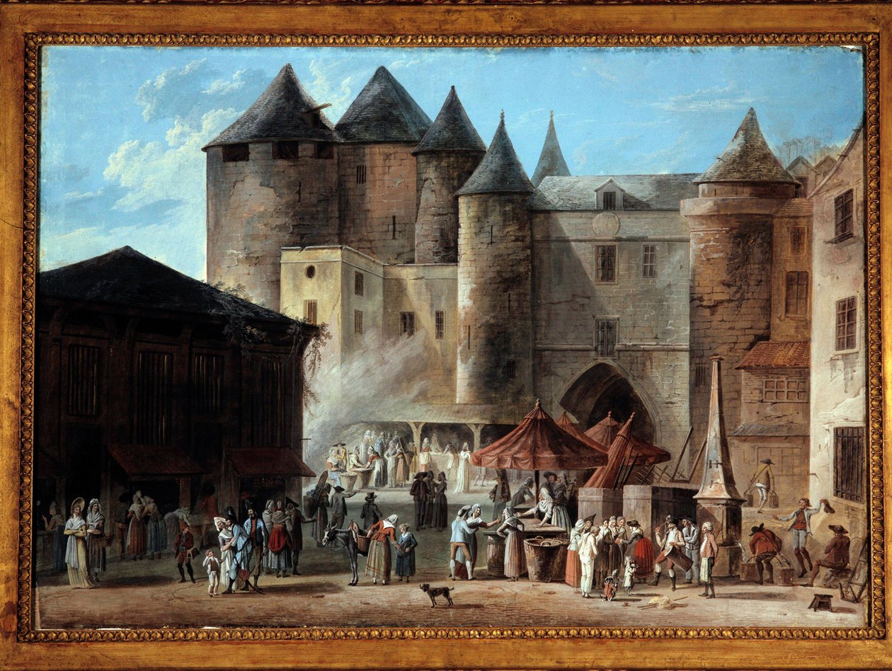 Place du Grand Chatelet in Parijs door Thomas Naudet