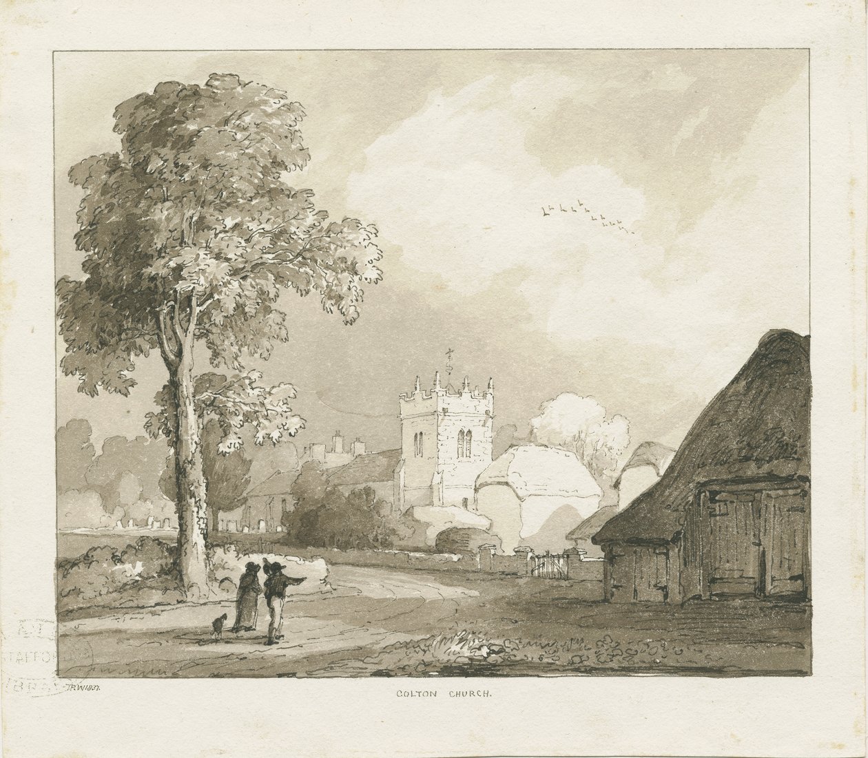 Colton Kerk door Thomas Peploe Wood