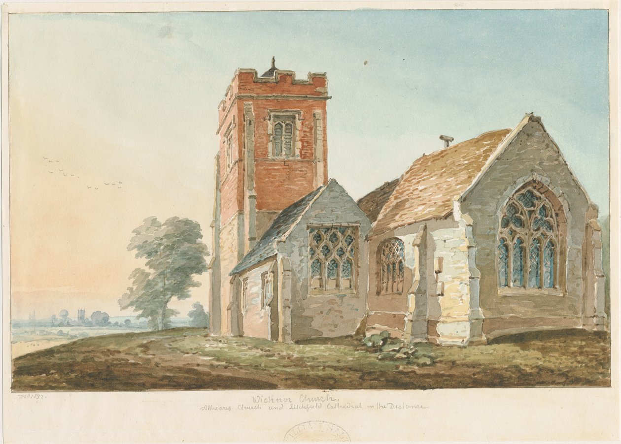 Wichnor Kerk door Thomas Peploe Wood