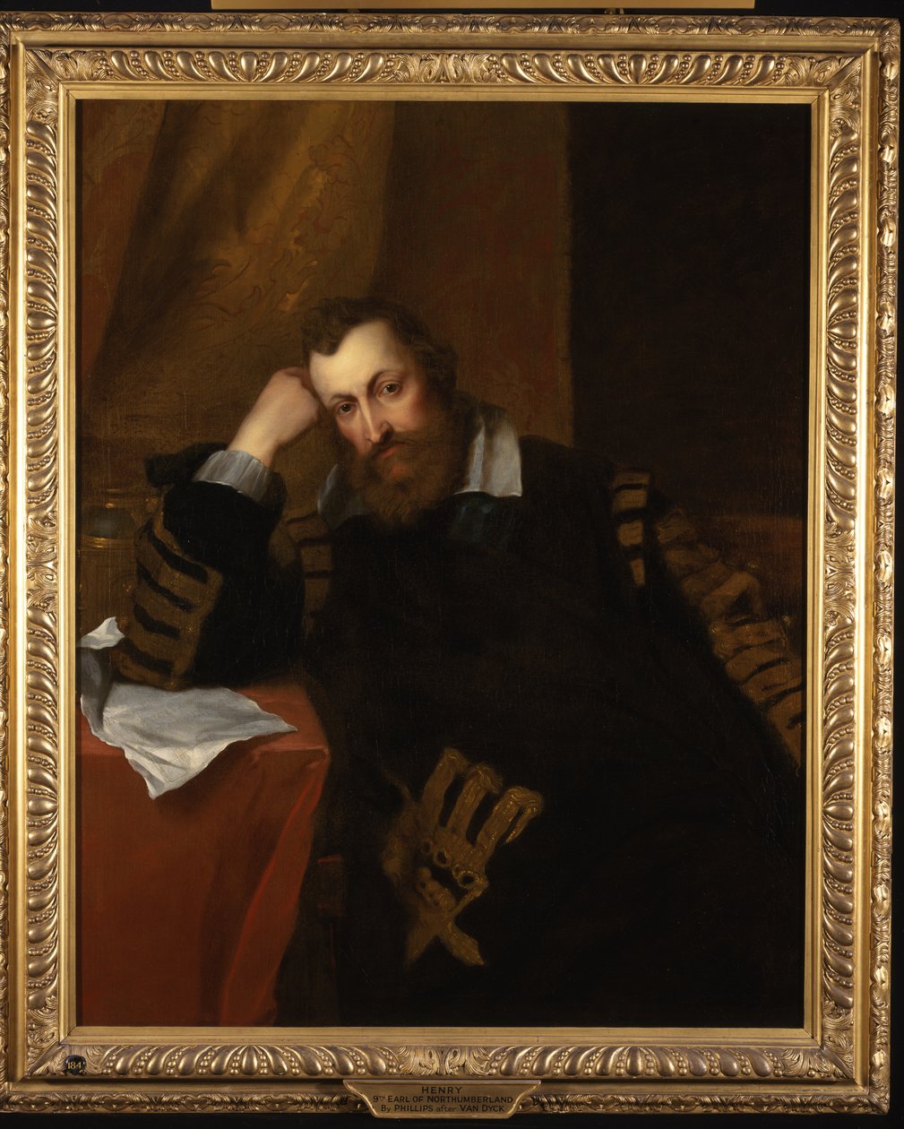 Portret van Henry Percy, 9e graaf van Northumberland (olieverf op doek) door Thomas Phillips