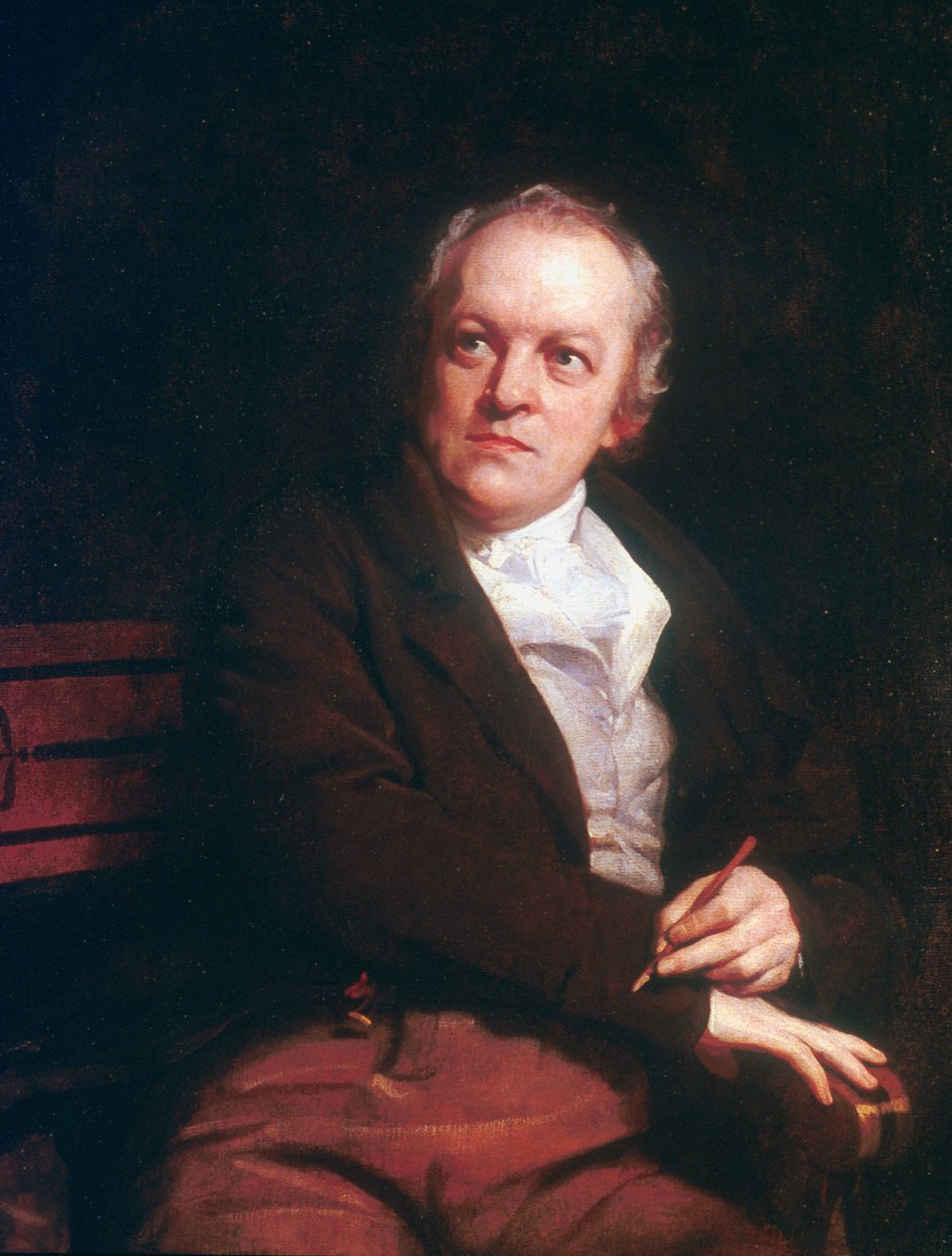 William Blake, Engelse mysticus, dichter, kunstenaar en graveur, 1807 door Thomas Phillips