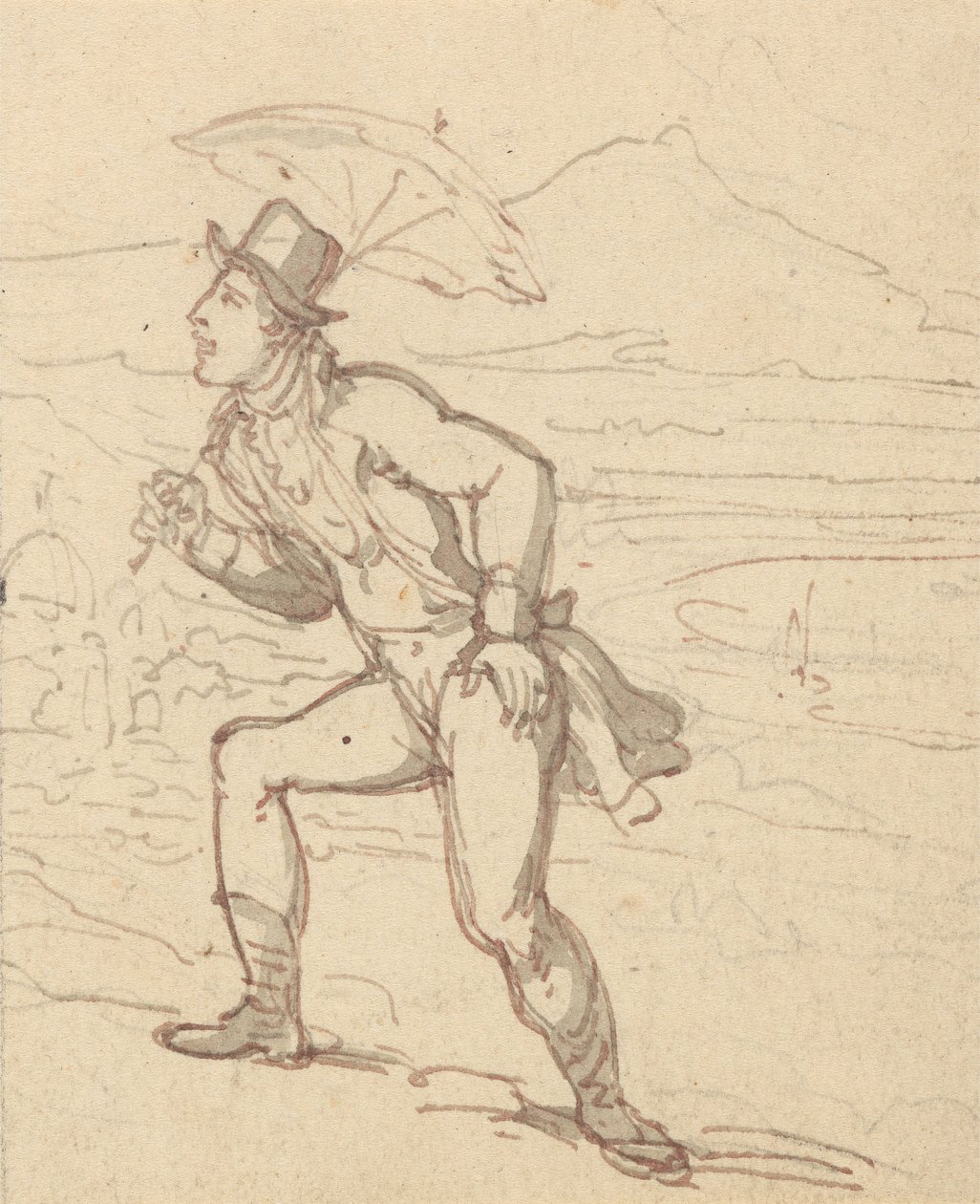 Albumtekening door Thomas Rowlandson