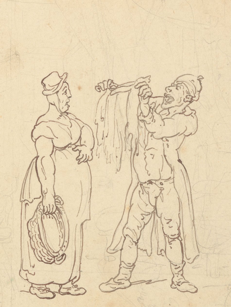 Albumtekening door Thomas Rowlandson