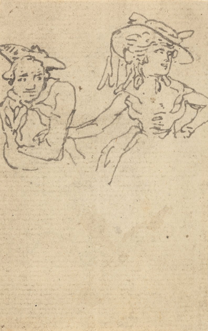 Albumtekening door Thomas Rowlandson