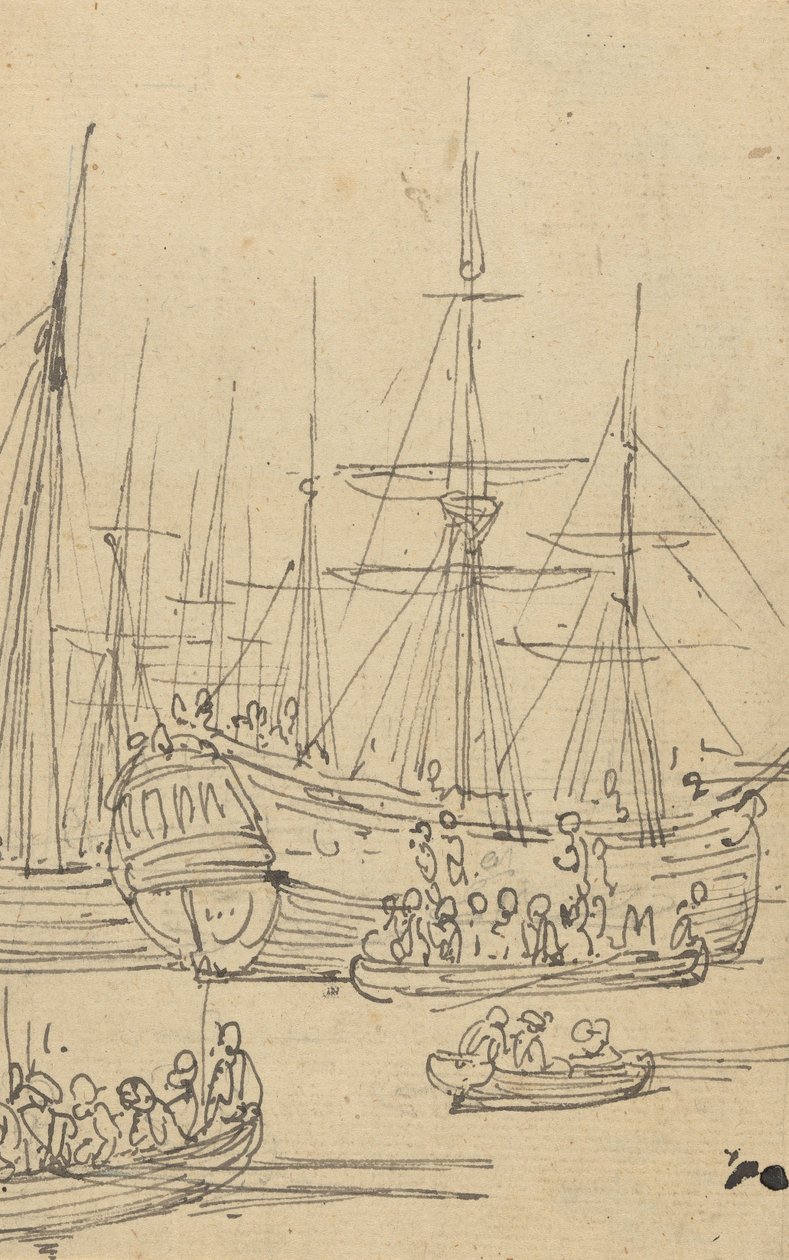 Albumtekening door Thomas Rowlandson