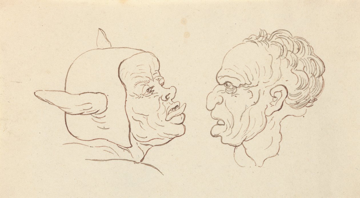 Albumtekening door Thomas Rowlandson