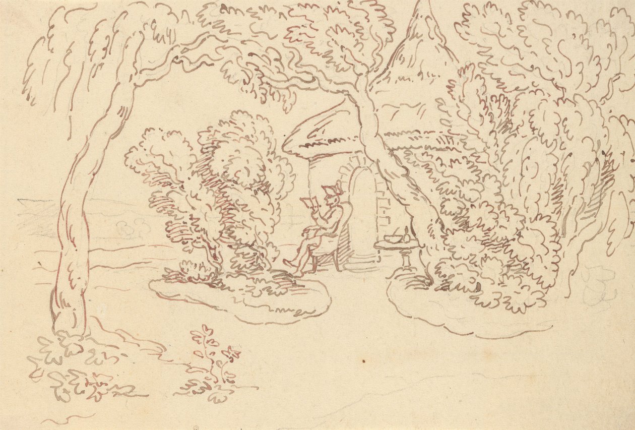 Albumtekening door Thomas Rowlandson
