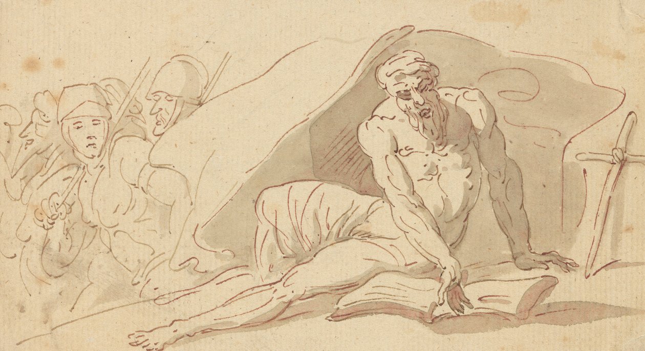 Albumtekening door Thomas Rowlandson