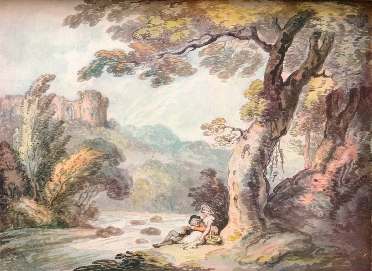 Een idylle, c1815 door Thomas Rowlandson