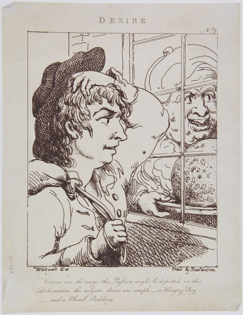 Verlangen, nr. 7 door Thomas Rowlandson