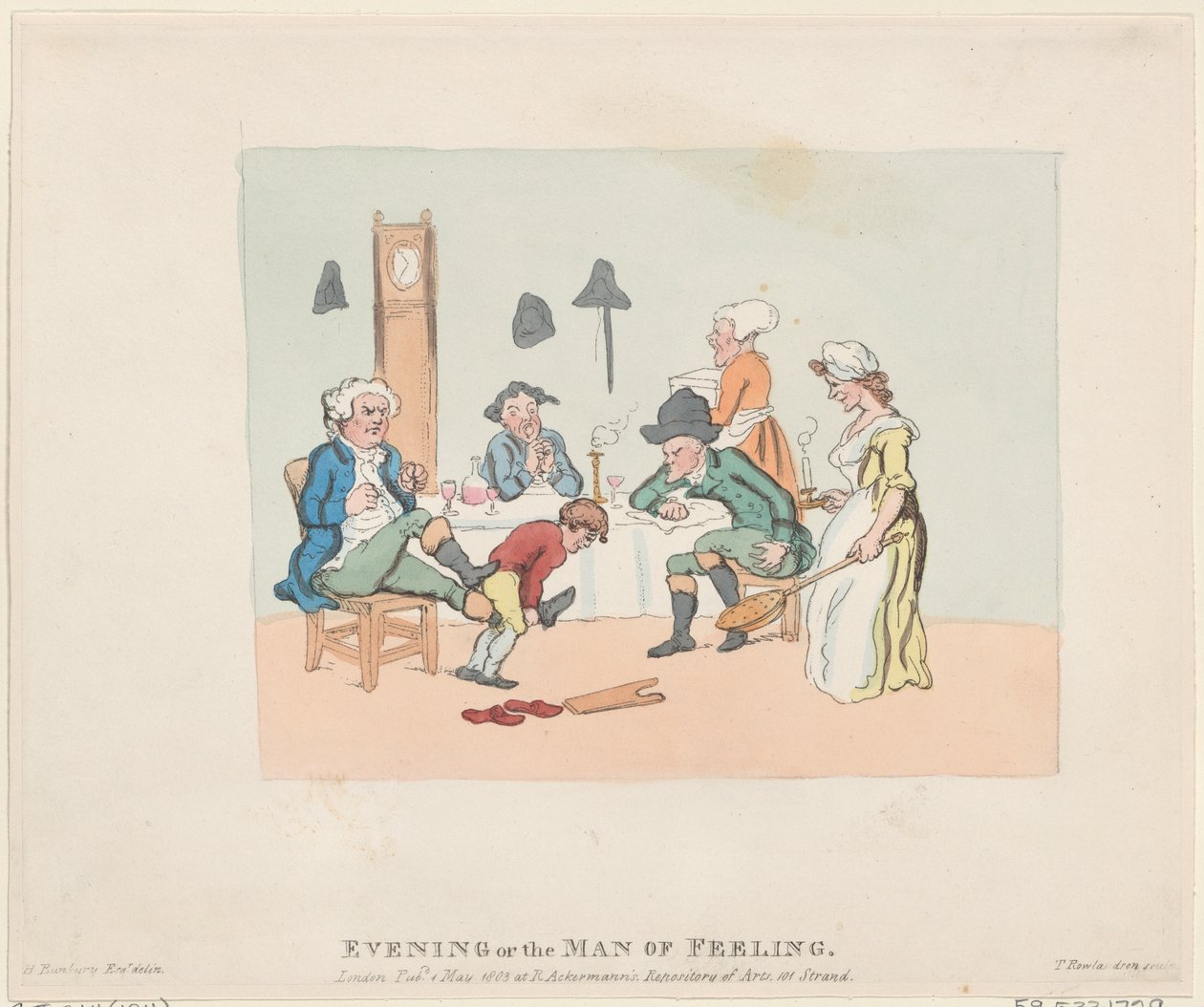 Avond, of, de Man van Gevoel door Thomas Rowlandson
