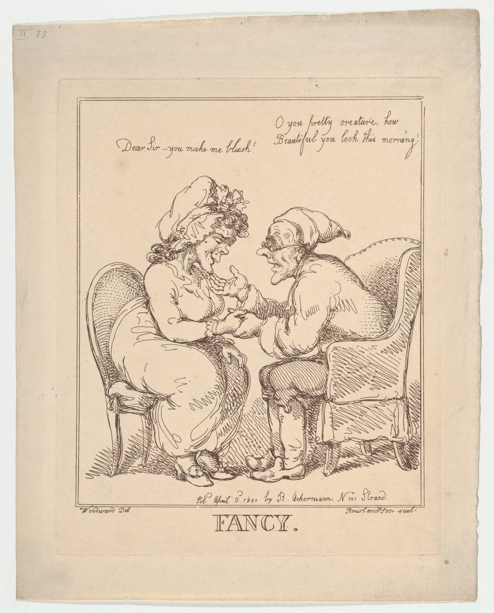 Chique door Thomas Rowlandson