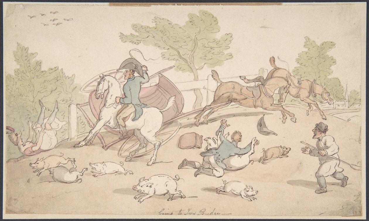 Op naar Ivy Bridge door Thomas Rowlandson