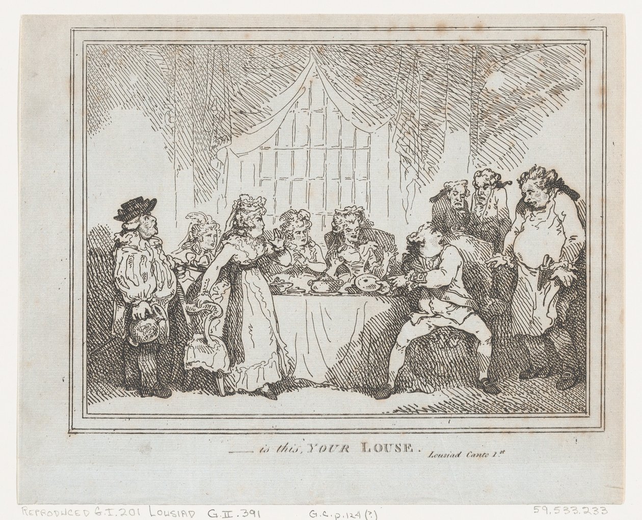 Is dit jouw luis? door Thomas Rowlandson
