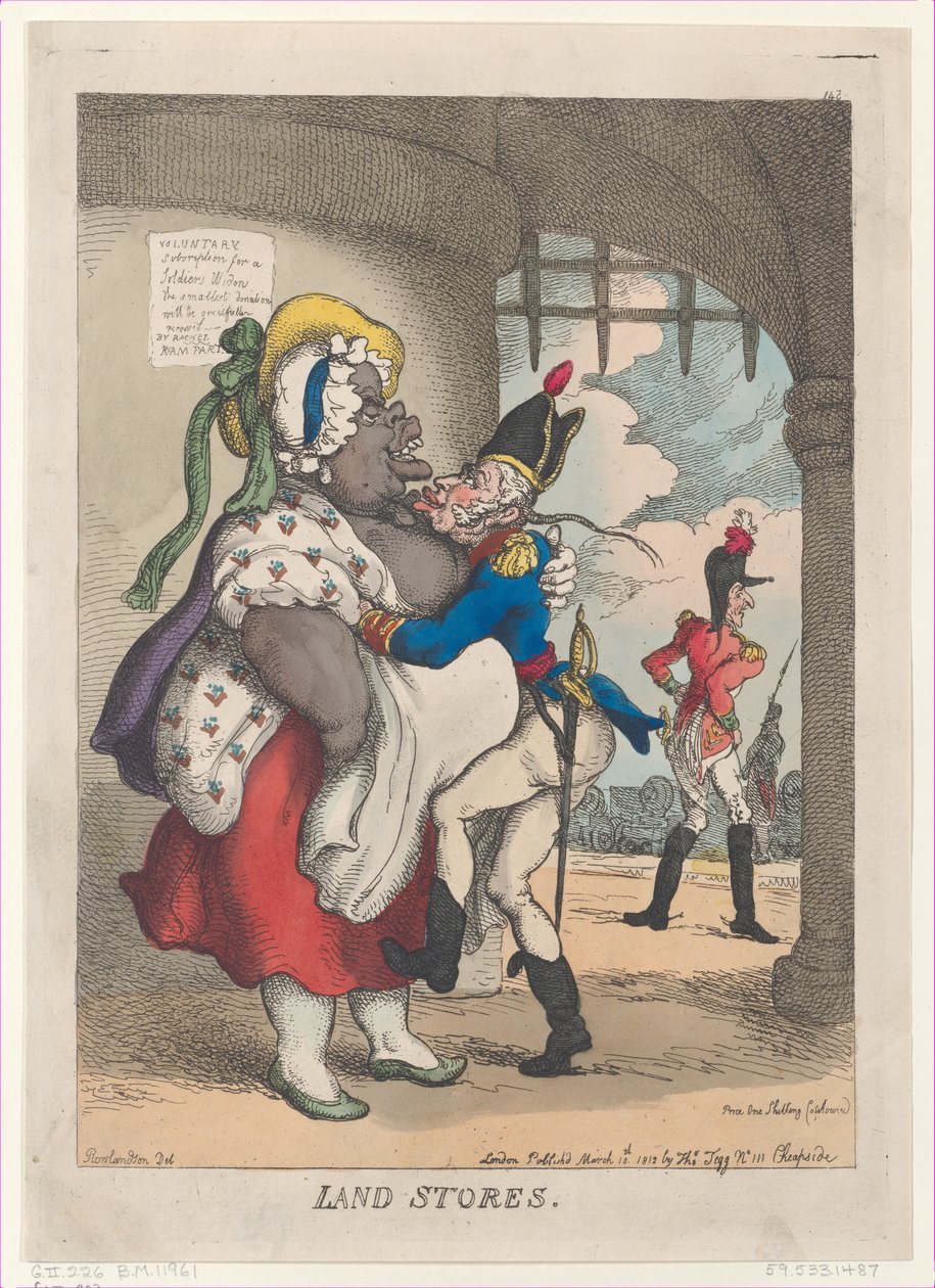 Landwinkels door Thomas Rowlandson